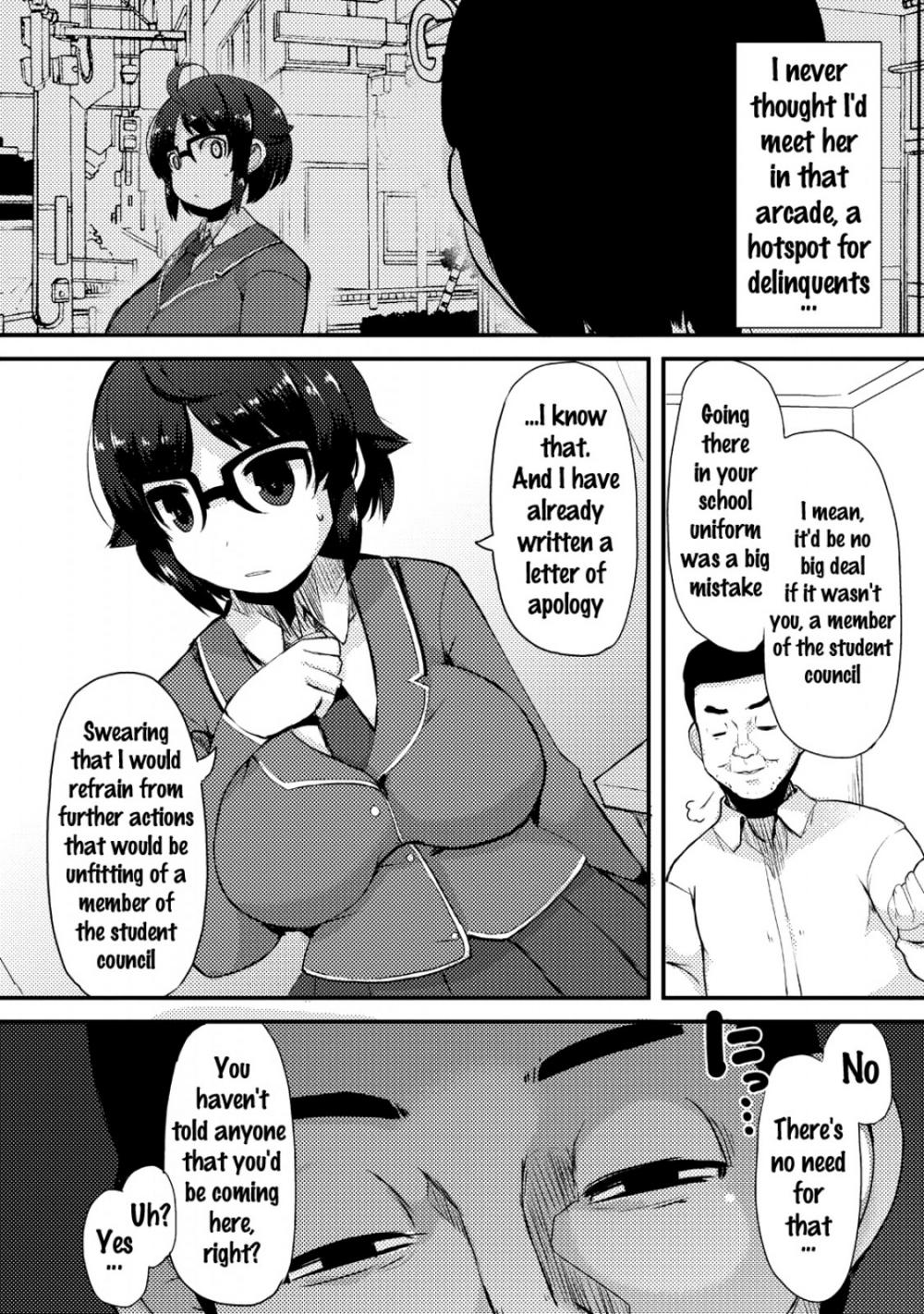 Hentai Manga Comic-A Large Breasted Honor Student Makes The Big Change to Perverted Masochist-Chapter 8-7